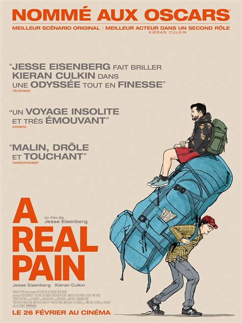 Cinémas et séances du film A Real Pain - Creuse - AlloCiné