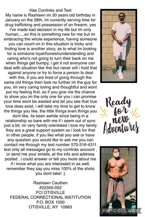 Corrlinks or text : r/Prison