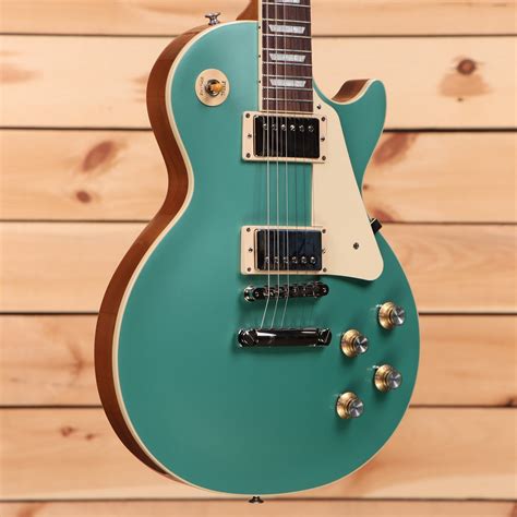 Gibson Les Paul 60s Plain Top - Inverness Green – Righteous Guitars