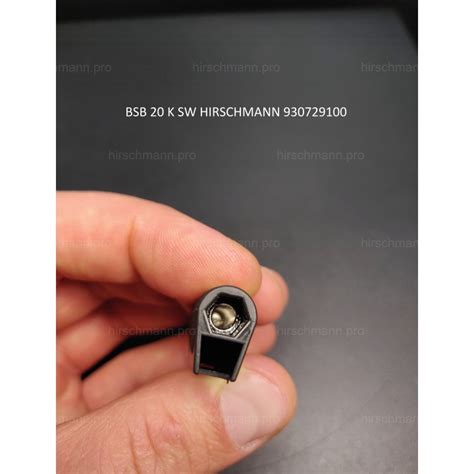 Разъем BSB 20 K BLACK, 930729100