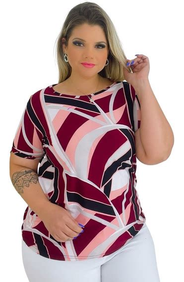 Blusa Plus Size Feminina Para Festa - Blusa Festa Plus Size Feminina | MercadoLivre 📦