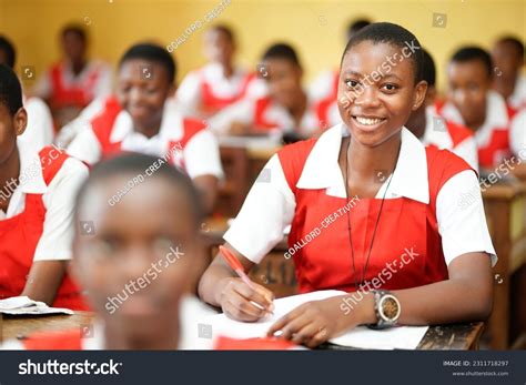 african students writing images stock   objects