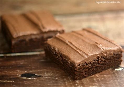 ultimate chocolate frosted brownies