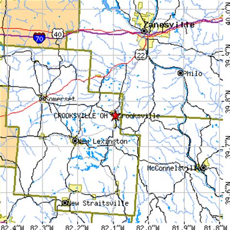 Crooksville, Ohio (OH) ~ population data, races, housing & economy