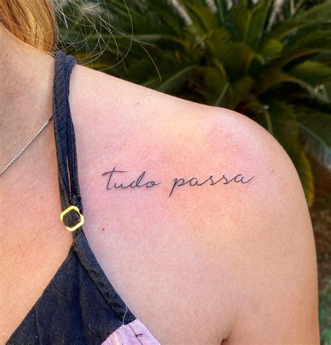 Tatuagem Tudo Passa - Tatuagem tudo passa: 80 ideias para usar como inspiração