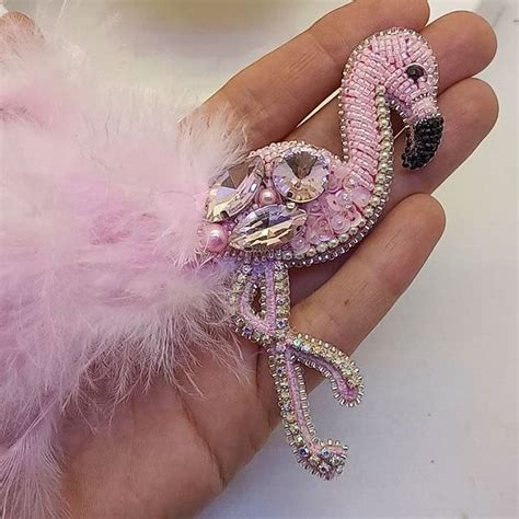 Брошь Фламинго | Brooch