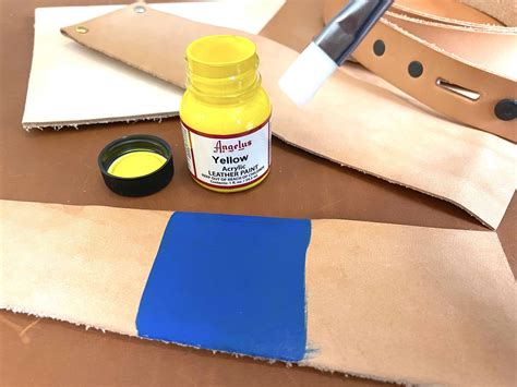 Acrylic Leather Paint - Why It Helps Your Leather Project - Liberty