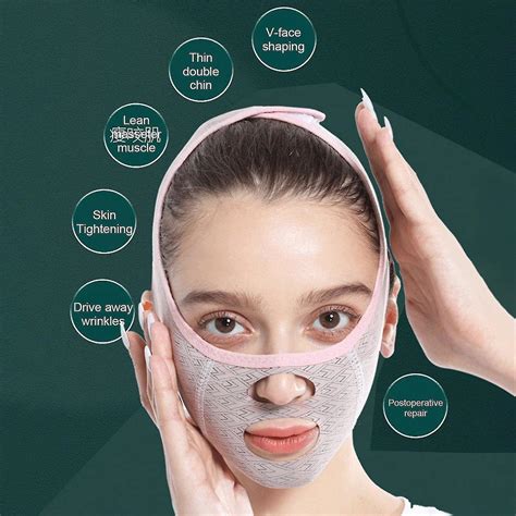 Beauty Face Sculpting Sleep Mask, V-line Face Slimming Mask, Chin Strap