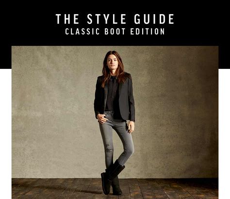 ugg classic boot style guide  fashion blog  apparel search