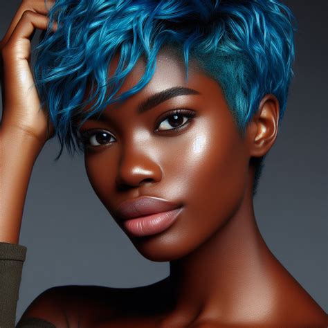 how to dye blue hair