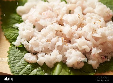 sashimi fresh raw fish dish stock photo alamy