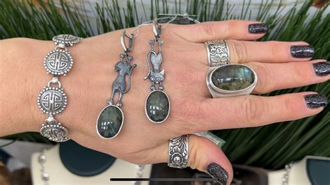 ЮВЕЛИРНЫЙ МИКС💍 ЦЕПИ БРАСЛЕТЫ САМОЦВЕТЫ В СЕРЕБРЕ - YouTube