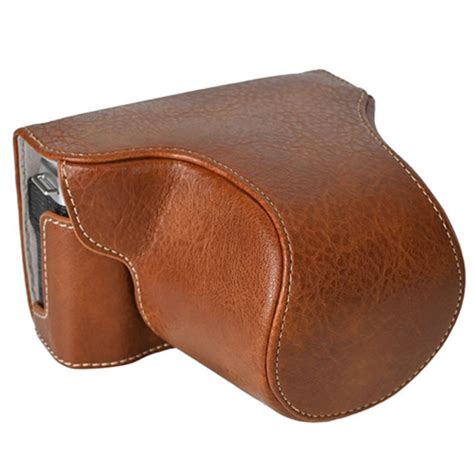Capa De Couro Para Câmera Fotográfica Da Marca Flexaurel - Kit B de capa para base de câmera Fujifilm X-M5 em couro sintético on OnBuy