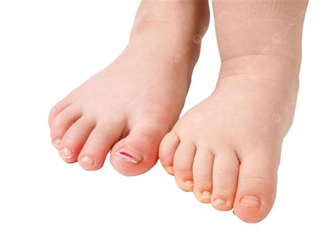 Barefoot Young Children Standing Isolated, Feet, Activity, Assistance