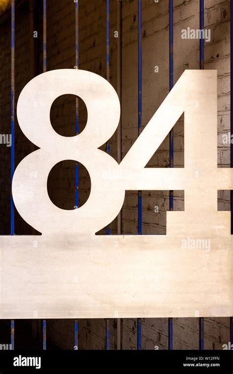 Number 84 hi-res stock photography and images - Alamy