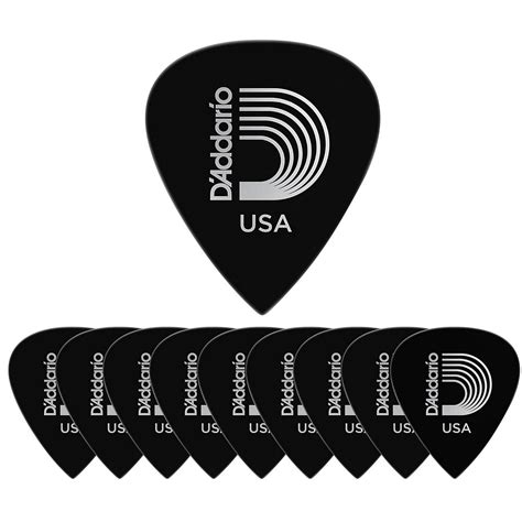 D'Addario Planet Waves Duralin Precision Extra Heavy Guitar Picks 10