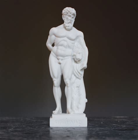 Hercules Statue Greek Mythology Art Nude Male Statue Full - Etsy Ireland