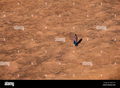 Delicate Arch Hike Stock Photo - Alamy