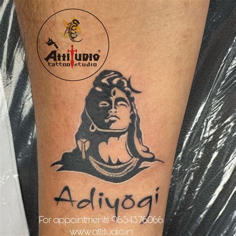 adiyogi tattoo hand tattoos  guys tattoo studio shiva tattoo
