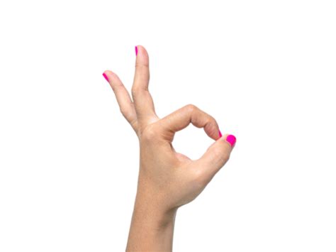 Ok Hand Sign PNG Transparent Images Free Download | Vector Files | Pngtree