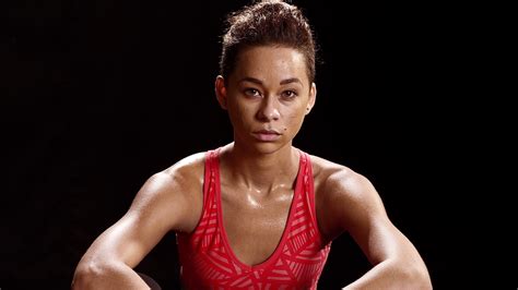 Female Athlete Sweating