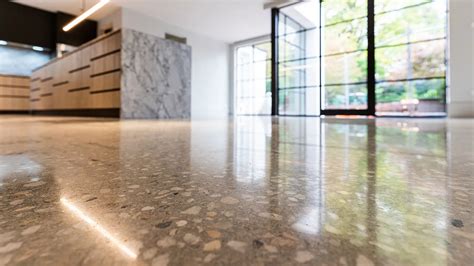 polished concrete floor vinyl