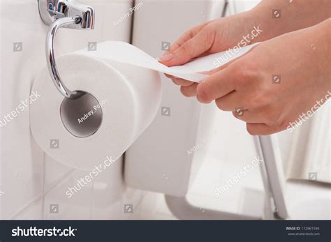 toilet paper bathroom royalty  images stock