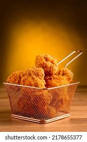 Crispy Fried Chicken Basket Stock Photo 2179003633 | Shutterstock