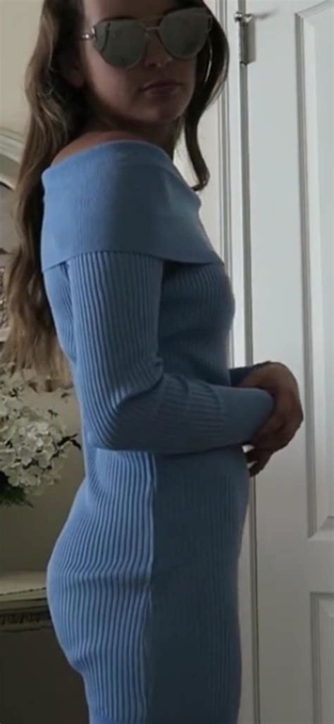 Skinny asmr darling showing off her bubble butt in a dress | Scrolller