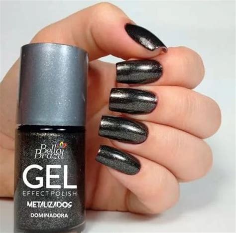 Esmalte Preto Metalico