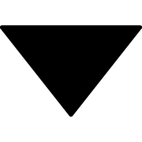 inverted triangle icon