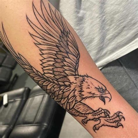 Eagle Tattoos Forearm