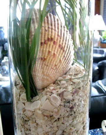 Decorative Ideas with Crushed Shells | Beach crafts, Beach theme decor ...