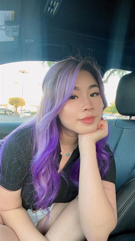 Not really nsfw but do you like my purple hair?🥺💜 | Scrolller