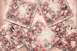 Valentines Junk Journal - Valentines PNG Graphic by Artistic Revolution ...