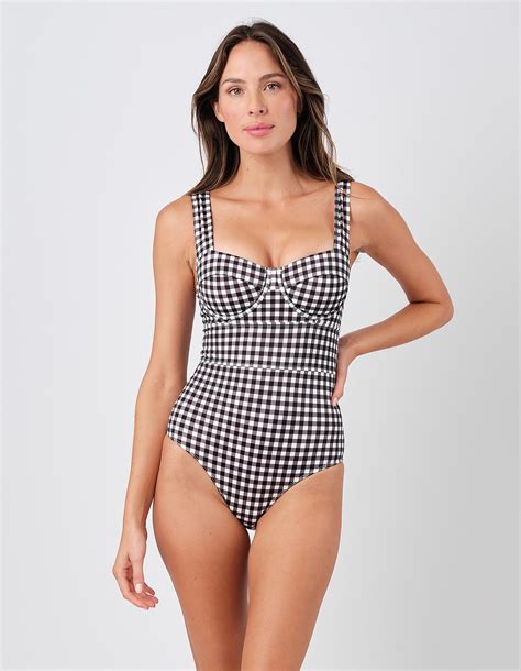Une Piece Original Bustier Balconette One Piece Swimsuit | David Jones