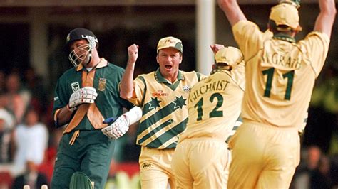 Cricket World Cup, Australia vs South Africa 1999 semi-final, Miracle ...