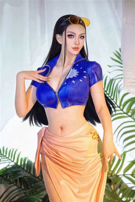 US$ 60.99 - One Piece Nico Robin Cosplay Costume - www.cosplaylight.com