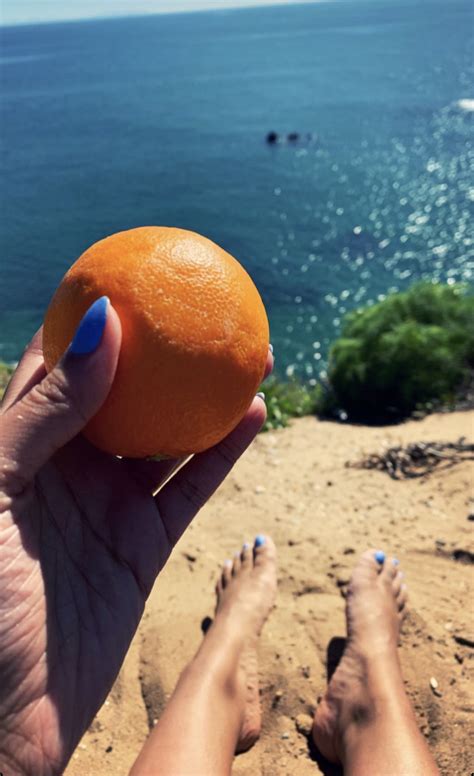 Aleisha Allen's feet