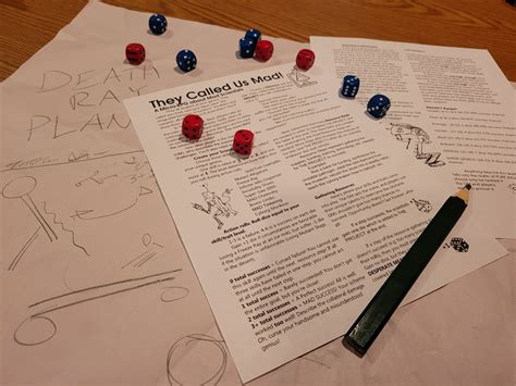 They Called Us Mad! - A Micro-RPG about Scientists and their Schemes - Release Announcements