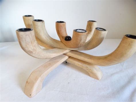 candelabre  moderne bois catawiki