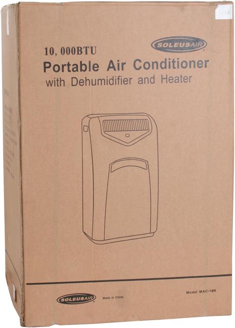 SOLEUS AIR MAC-10K 10,000 Cooling Capacity (BTU) Portable Air