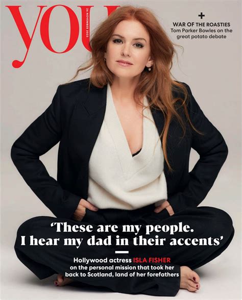Isla Fisher - You Magazine 11/26/2023 Issue • CelebMafia