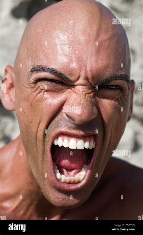 angry man stock photo  alamy