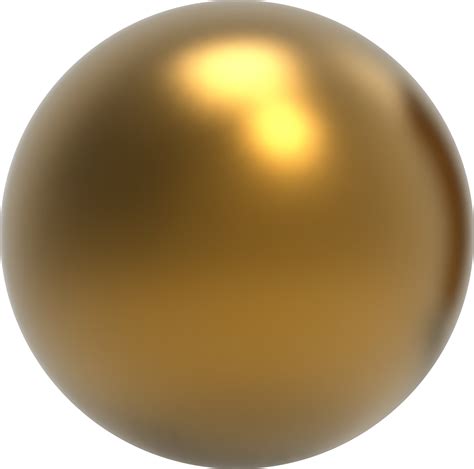 sphere doree   png