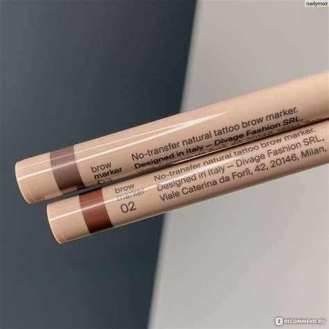 Маркер для бровей DIVAGE Стойкий microblading - «Маркер для бровей от ...