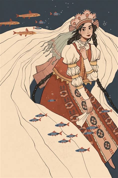 by Anteiku | Fairytale art, Russian folk art, Character art