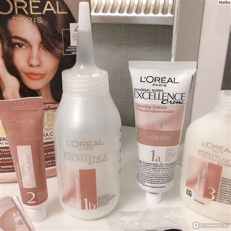 Краска для волос L'Oreal Paris Excellence Creme универсальные нюдовые ...