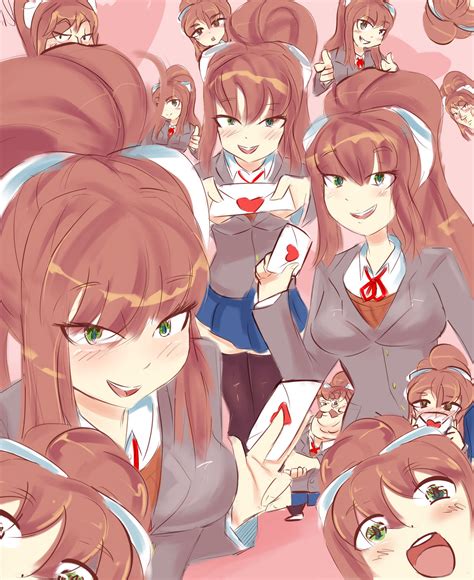 A Little Bit of Monika in my Life by LewdDoodler on DeviantArt