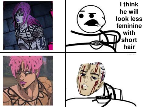 Femboy diavolo | /r/ShitPostCrusaders/ | JoJo's Bizarre Adventure